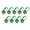 Green, variant on 1. 9pcs Multifunctional Carabiner Keychain for Outdoor Hiking Camping, Portable Navigation Tool for Teens Adults