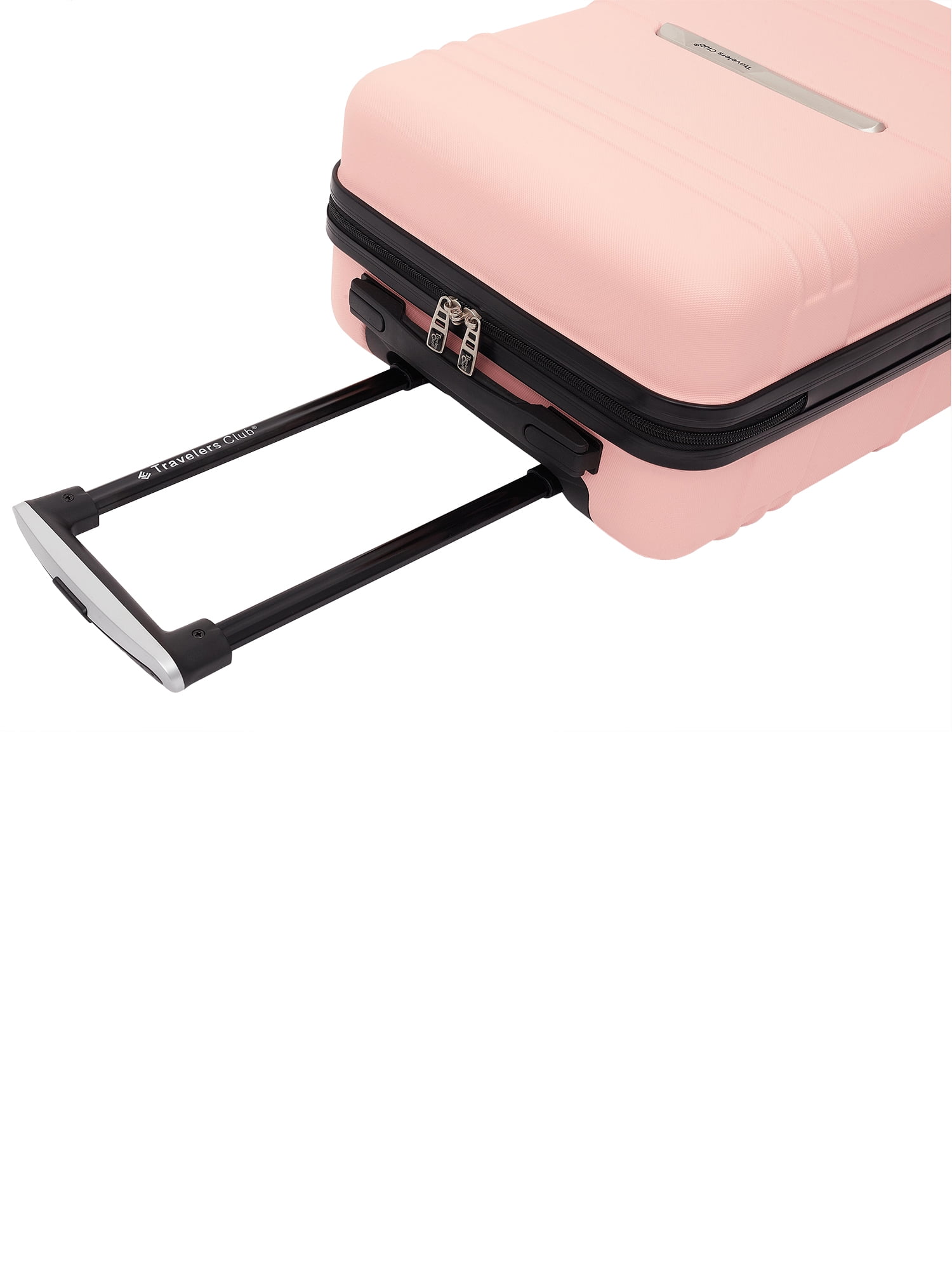 Travelers Club Richmond Hardside 20" Rolling Carry-on Luggage - Rose Gold