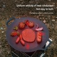 thumbnail image 4 of Barbacoa al aire libre de 30 cm, sartén para hornear, plancha portátil para cocinar en casa, platos para barbacoa Tmvgtek 6pd4cw9zy2ua0sy8, 4 of 9