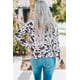thumbnail image 1 of ABPHQTO Blusa de manga larga con cuello de ojo de cerradura de vaca para mujer, 1 of 5