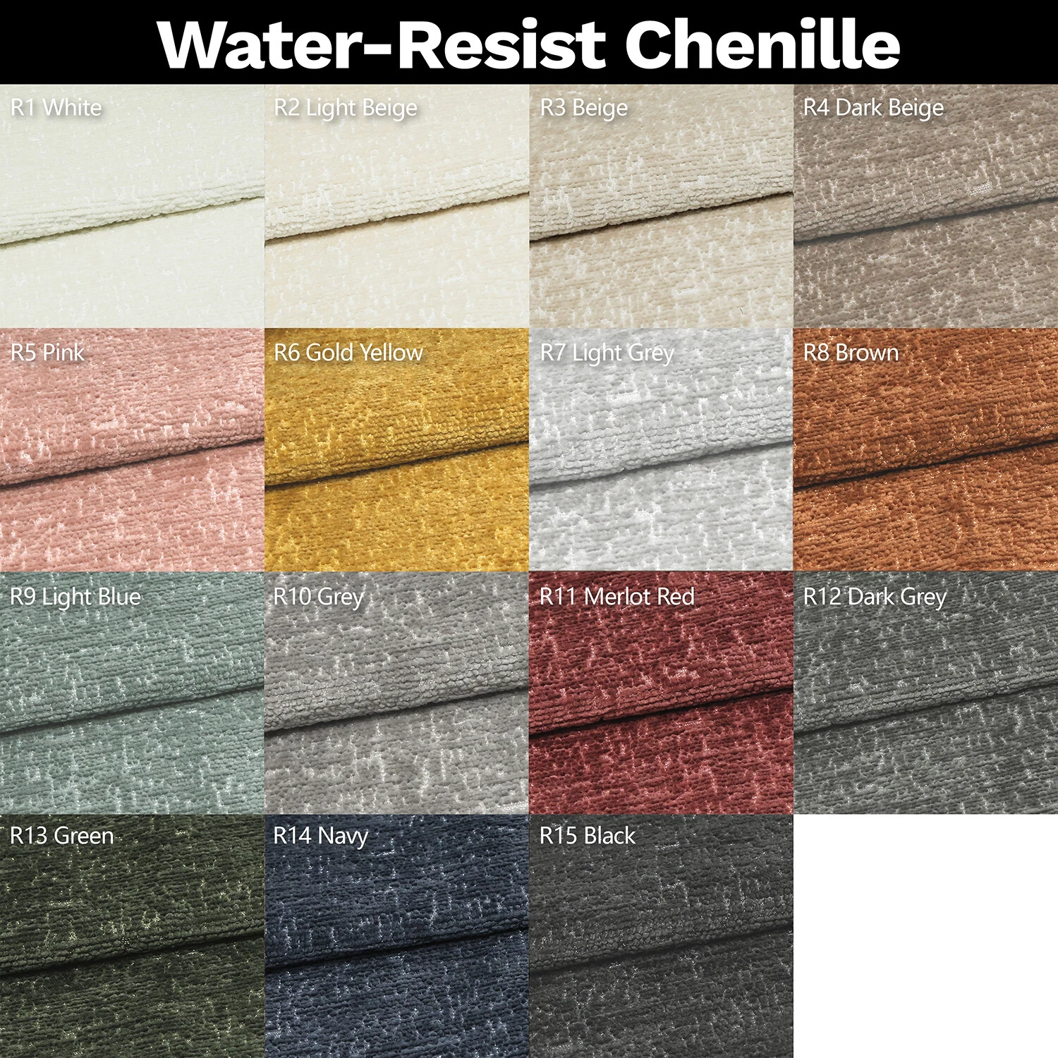 ColourTree 2 Inch Thick Custom Size Bench Cushion High-Resilience Foam Waterproof Indoor Outdoor Seat Cushion for Bench Chair Window Seat, Custom Color & Thickness