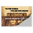 thumbnail image 2 of Lotusprinthandmade Personalized Mommy Gift for Mother Poster 12" x 18”, 2 of 5