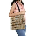 thumbnail image 2 of ABPHQTO Corks With Dates And Drops Of Canvas Bag Reusable Tote Grocery Shopping Bags Tote Bag 14x16 inch, 2 of 2