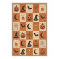 thumbnail image 2 of GENIMO 2'x3' Halloween Doormat, Washable Non Slip Soft Vintage Pumpkin Outdoor Door Mat for Front Door Covered Porch Patio Entryway, Rust Orange, 2 of 6
