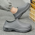 thumbnail image 5 of Mostsola Mens Slip Resistant Clogs EVA Chef Work Shoes for Restaurant Hospital Nursing Garden, 5 of 8
