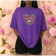 thumbnail image 3 of Playera MOM con Palabras de Amor – Regalo Perfecto para Mamá este 10 de Mayo Color Morado Talla Mediana Marca Emil SaEs, 3 of 4