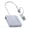 White, variant on Double Slot USB 3.1 Card Reader With 5 Slot For Cards And Extra USB Port For Accessories