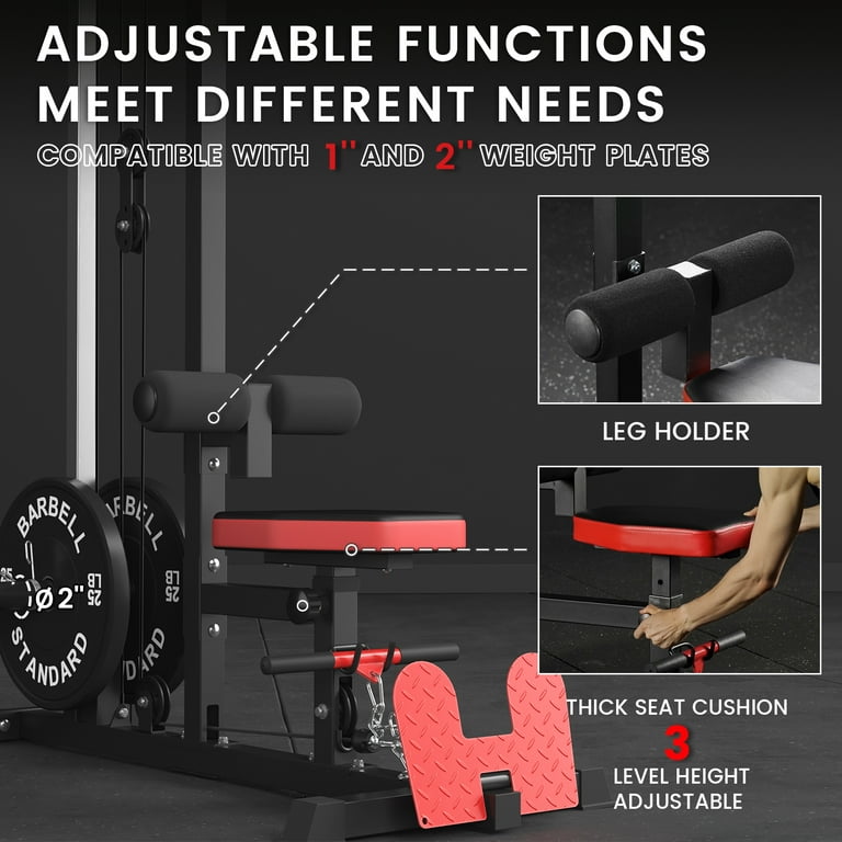 Mikolo LAT Pulldown Machine With Dual Cable System photo 5
