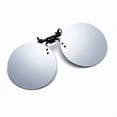 thumbnail image 6 of Round Rimless Clip on Sunglasse Photochromic Polarized Clip-on Lenses Anti-glare Sunglasses Anti UV400 Driving Night Vision Goggles, 6 of 9