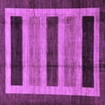 thumbnail image 1 of Ahgly Company Indoor Square Abstract Purple Modern Area Rugs, 6' Square, 1 of 4