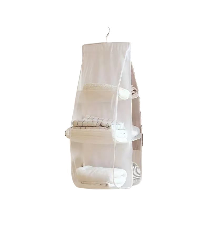 Door Hanging Shoe Rack Organizer, Clear Holder, Pockets Wall Shoes Bag, Portable Closet Wardrobe, Cabinet Behind The Doors This product contains only a storage bag.
