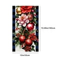 thumbnail image 4 of Christmas Table Runner,Christmas Runners Table Decoration for Indoor Outdoor Home Party Decor 13x72 Inch (Christmas Ball), 4 of 6