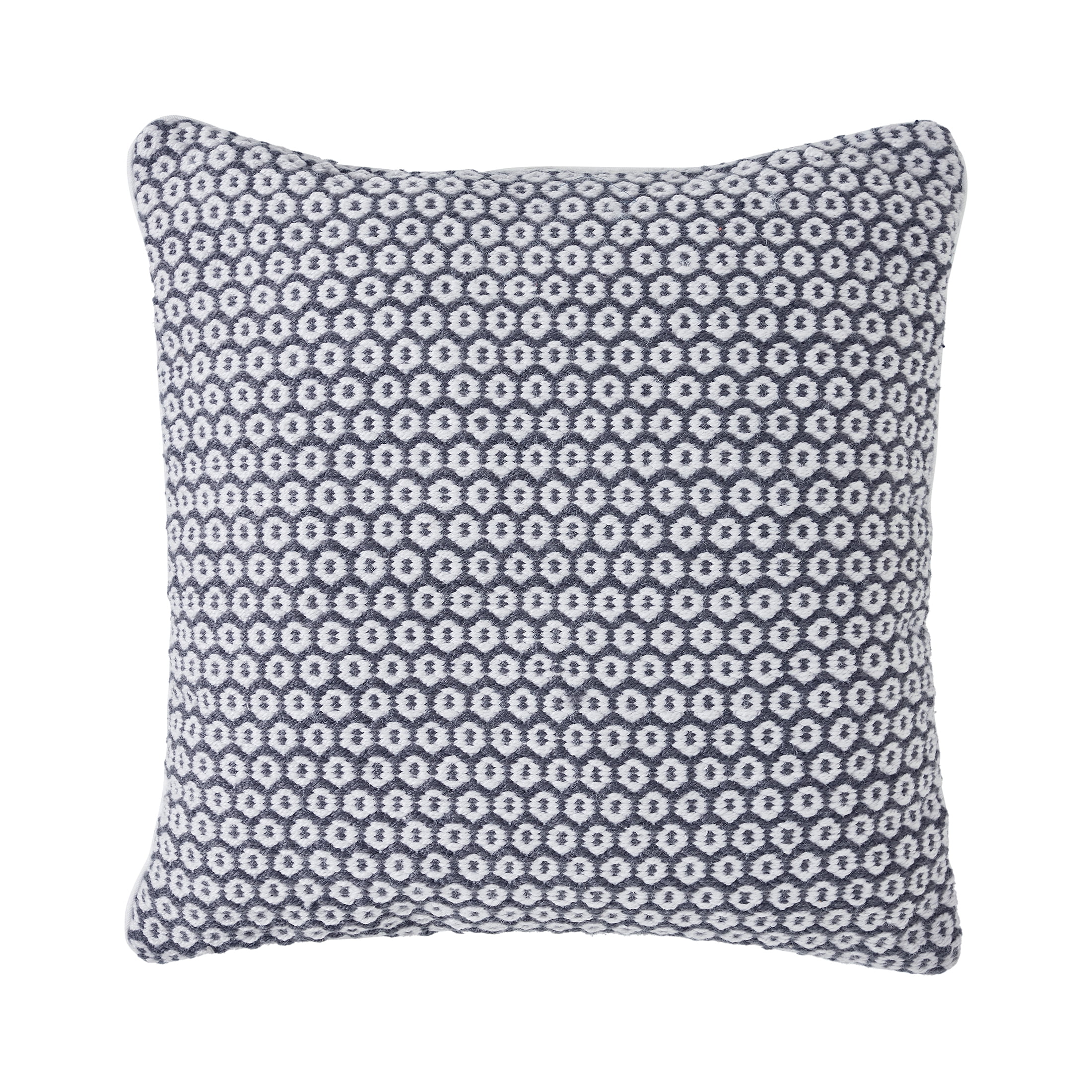 My Texas House Arnet Woven Square Outdoor Decorative Pillow, Grey, 20' x 20'