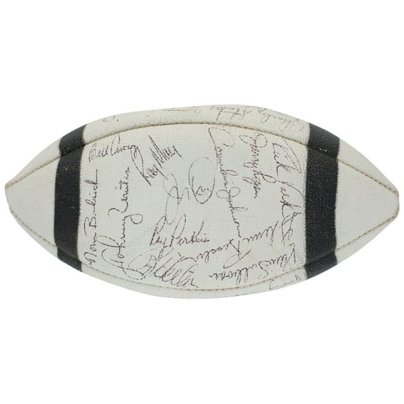 1970 Baltimore Colts Super Bowl V Champs Team Signed Football Johnny Unitas JSA