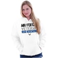 thumbnail image 3 of US Air Force Veteran USAF Pride Hoodie Sweatshirt Women Men Brisco Brands X, 3 of 6