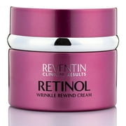 Reventin Clinical Results Retinol Wrinkle Rewind Cream. Anti-Aging Face Cream to Reduce Wrinkles and Tighten Skin. Retinol Night Cream. 1.5 fl oz