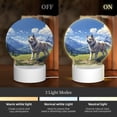thumbnail image 3 of Balery Blue Sky Dog Pattern Acrylic Night Light Gift with 3 Color ModesTouch-Sensitive LED Lamp Perfect Gift for Mother's Day, Birthday, or Christmas, 3 of 9