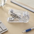 thumbnail image 4 of 360 Degree Rotatable Stapler with Center Seam Design for Book Binding Includes 400 Staples 5.5 x 2.4 x 1.5 Inches Plastic Tool for Home Office White, 4 of 4