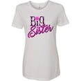 thumbnail image 3 of Inktastic Big Sister with Polka Dots Women's T-Shirt, 3 of 5