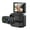 Black, variant on Mini Wearable Action Camera, 4K Ultra HD, WiFi, Flip-Out Screen, Magnetic Mount, Dual Battery, Black