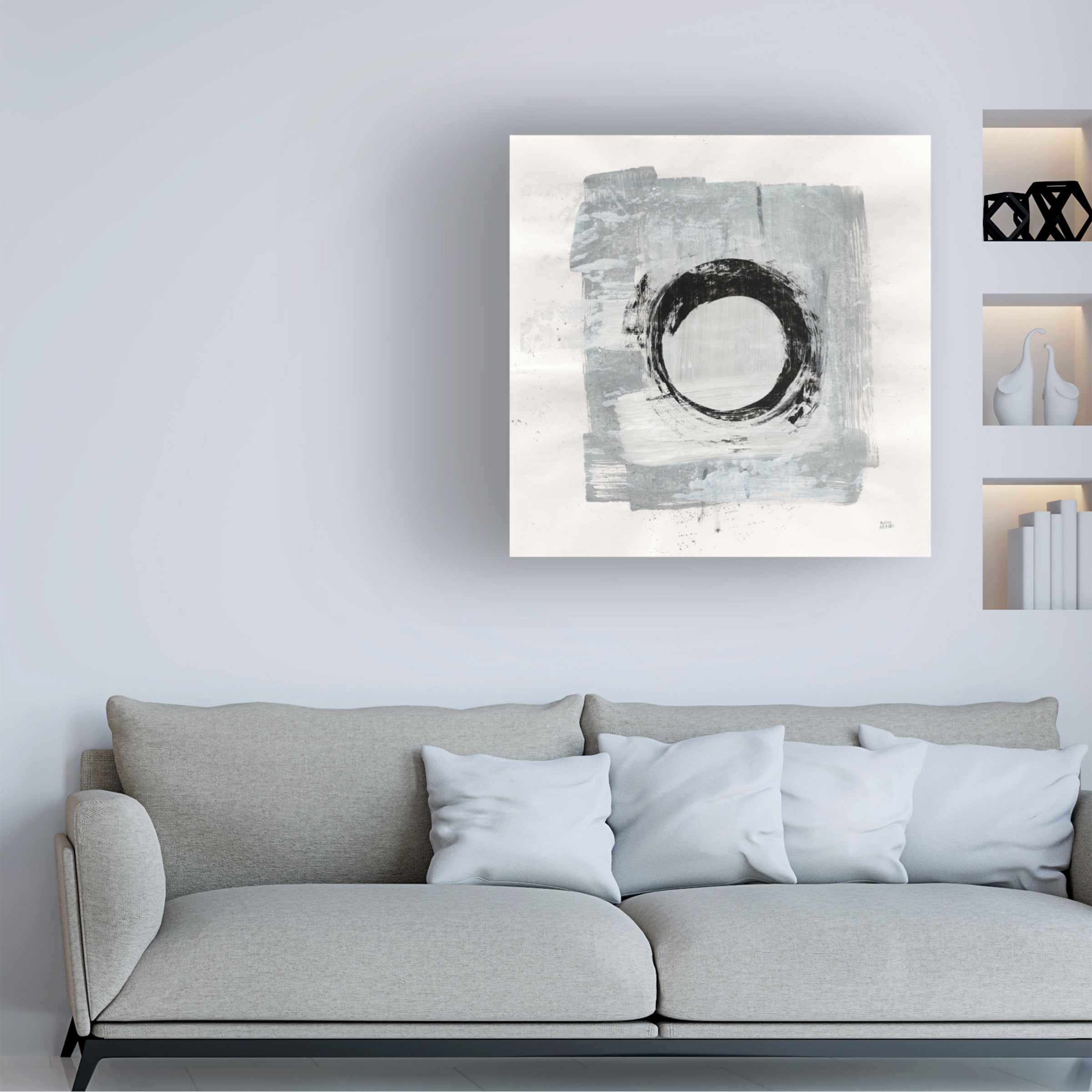 Melissa Averinos 'Zen Circle I' Canvas Art