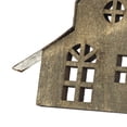 thumbnail image 5 of A&B Home Set of 12 Cut Out Wooden House Hanging Ornaments 5.3" x 0.4" x 4.5", 5 of 13