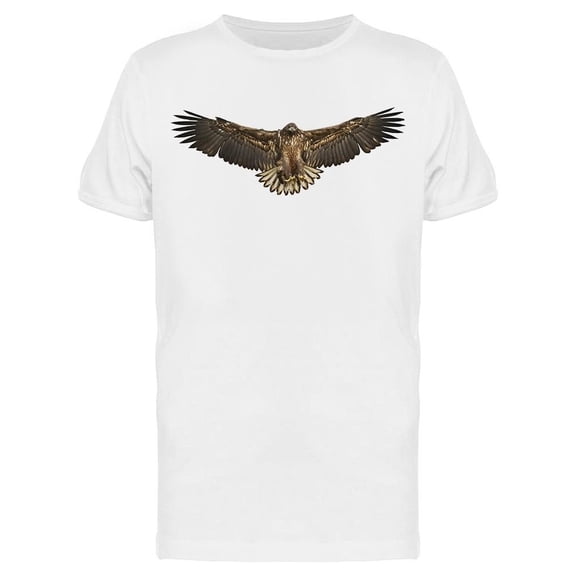 Flying White-tailed Eagle Tee Men's -Image by Shutterstock