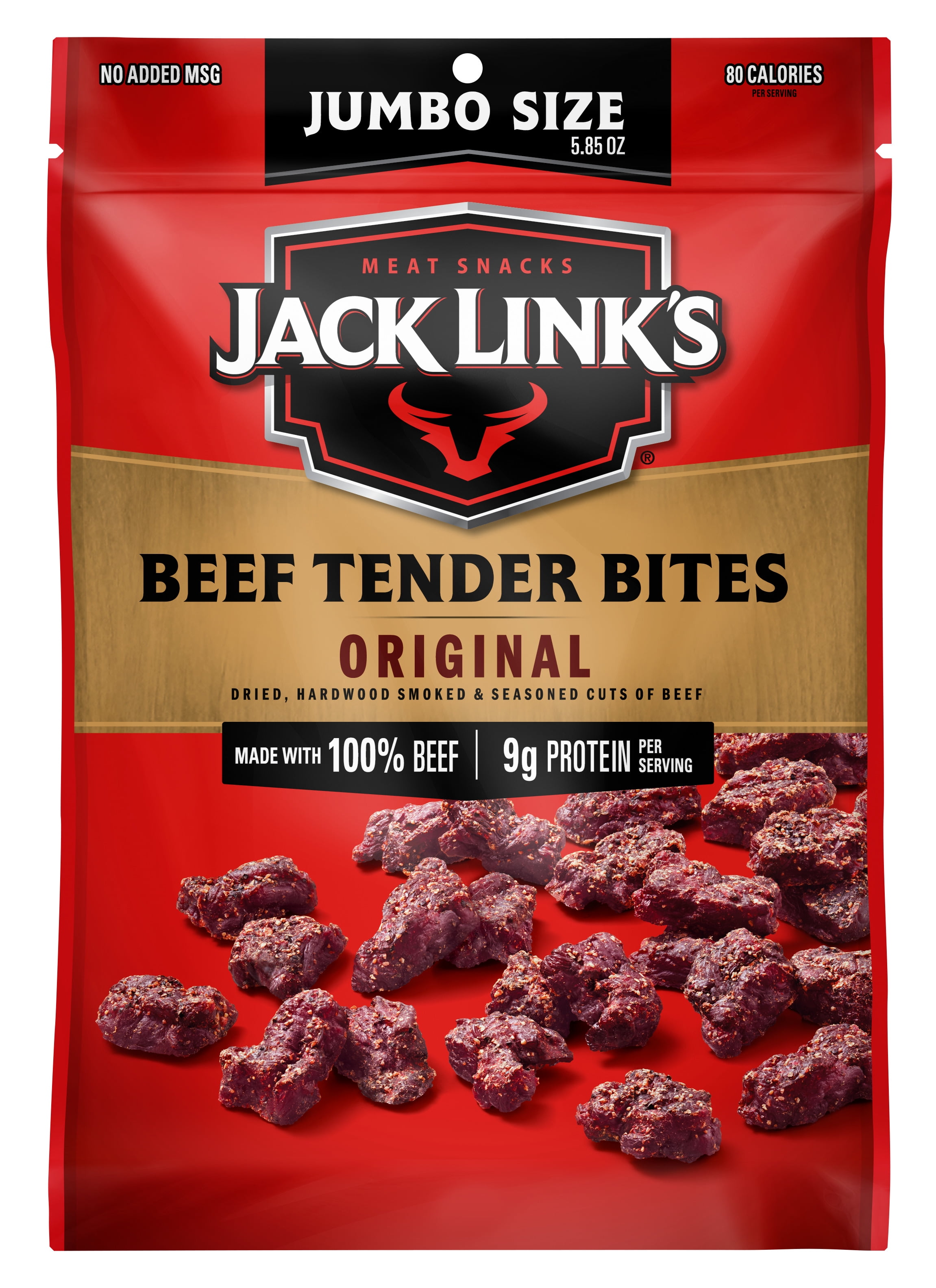 Jack Link's Beef Jerky, Original Beef Tender Bites, 5.85 oz. Pouch