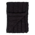 thumbnail image 4 of Kate and Laurel  Chunky Knit Throw Red, 4 of 7
