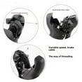 thumbnail image 4 of microNEW Road Bike Dual Control Shifter Set: 2x7 Speed R7 Integrated Brake Lever, Precise Gear Shifting for Flat/Hilly Terrains, Durable Compact Design with Cable Core Included, Easy Installation, 4 of 6
