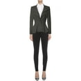thumbnail image 2 of Hybrid & Company Women Double Notch Lapel Office Blazer, 2 of 4
