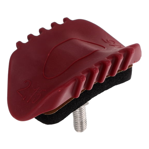 HEATSHAKING Durable Red Rim Lock for Motorcycle Tire Clamp Prevents Pressure Loss and Slippage