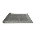 thumbnail image 2 of Ahgly Company Indoor Round Oriental Gray Traditional Area Rugs, 5' Round, 2 of 4