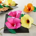 thumbnail image 2 of Recollections Yellow, Pink & Orange Hibiscus Paper Flowers, 12 Packs: 6 ct. (72 total), 2 of 3