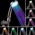 thumbnail image 4 of CQBB LED shower, shower head, light shower nozzle, color shower head, LED hand shower, 7 colors automatic switching, universal, chrome, 4 of 5