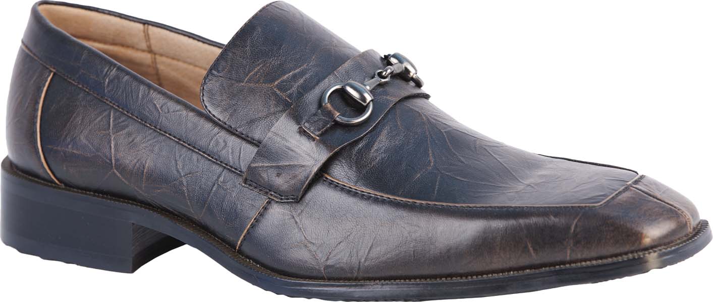 Bravo! Bravo Beta Men Brown Leather Lined Casual Dress Bravo! Bravo Beta Men Brown Leather Lined Casual Dress