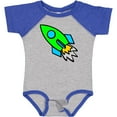thumbnail image 3 of Inktastic Cute Green Rocket Boys or Girls Baby Bodysuit, 3 of 5