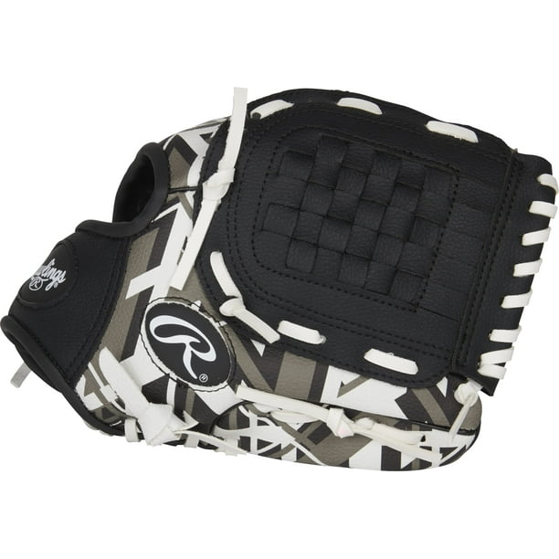 Guante de béisbol Rawlings REMIX T-Ball & Youth 10.5 pulgadas, negro