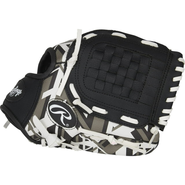 Guante de béisbol Rawlings REMIX T-Ball & Youth 10.5 pulgadas, negro