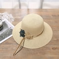 thumbnail image 6 of SikaFu New Spring And Summer Sun Sunscreen, Sun Hat Ms. Xiaobian Straw Hat Beach Hat Anti -UV Prevention, 6 of 7