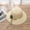 Beige, variant on New Spring And Summer Sun Sunscreen, Sun Hat Ms. Xiaobian Straw Hat Beach Hat Anti -UV Prevention