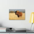 thumbnail image 4 of Wildebeest Hunting Wildebeest on Hunt Print Animal Wall Art Wildlife Canvas Prints Wall Art Ready to Hang Unframed, 4 of 18