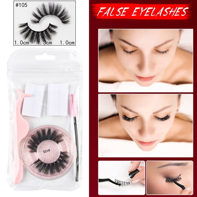 Xihbxyly Pestañas Autoadhesivas de Doble Pegamento de Aplicación Rápida, Reutilizables, Hechas a Mano, Diseño de Fibra Suave y Cómodo, Ideales para Fotografía de Bodas y Fiestas, Regalo Perfecto para