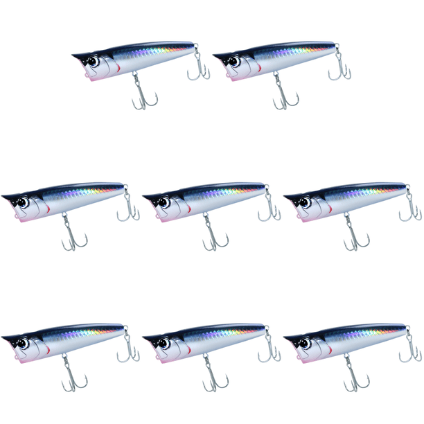 Señuelo Pesca Topwater Popper 90 Mm Y 15 G para Dulce Salada () Rosa