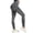 Yoga 63#Grey, variant on WAYUTE Leggings for Women High Waisted Seamless Athleisure Yoga Pants Solid Color Training Stretchy Fit Sports Running L