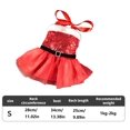 thumbnail image 3 of XWSHYW Ropa para Mascotas para Perros Pequeños. Vestido de Noche para Fiesta de Navidad, Vestido para Perro, Vestido de Novia, Vestido de Princesa, Cuatro Tamaños para Elegir, 3 of 6