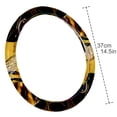 thumbnail image 4 of Bee 14.5 Inch Printing PVC Leather Steering Wheel Cover Car Wheel Covers Auto Accessories, 4 of 6