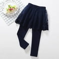 thumbnail image 1 of Toddler Girls Leggings Little Girls Skirt Leggings with Tutu Skirt Pants, 1 of 5