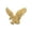 Gold, variant on 's Soaring American Gold Eagle Jewelry Unisex Lapel Pin