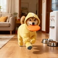 thumbnail image 4 of Pet's Clothes Christmas Full Hoodie With Covered Feet All Season Warm Jumpsuit For Small Medium Indoor Outdoor Wearable Apparel, 4 of 8